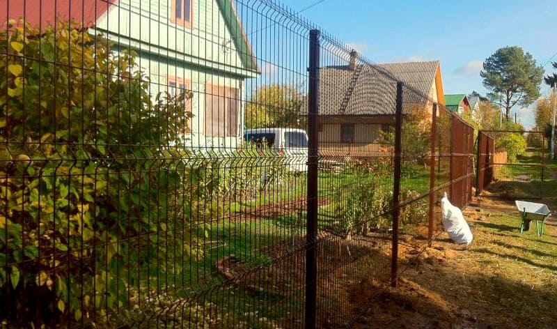 Металлическая заборная панель