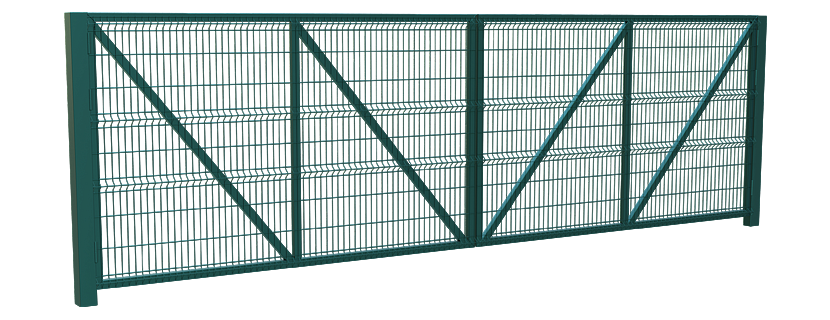 Ворота распашные